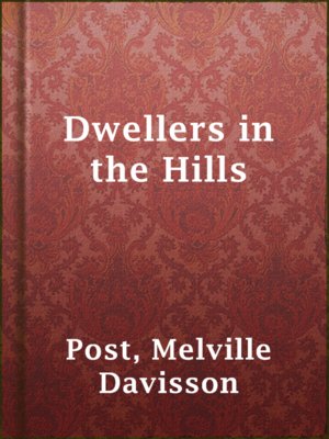 cover image of Dwellers in the Hills